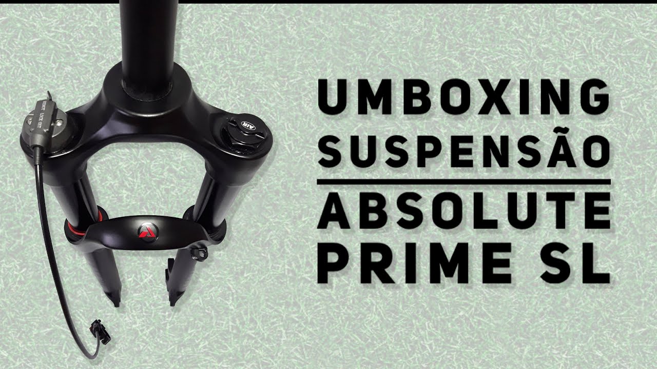 Umboxing Suspensão Absolute Prime SL
