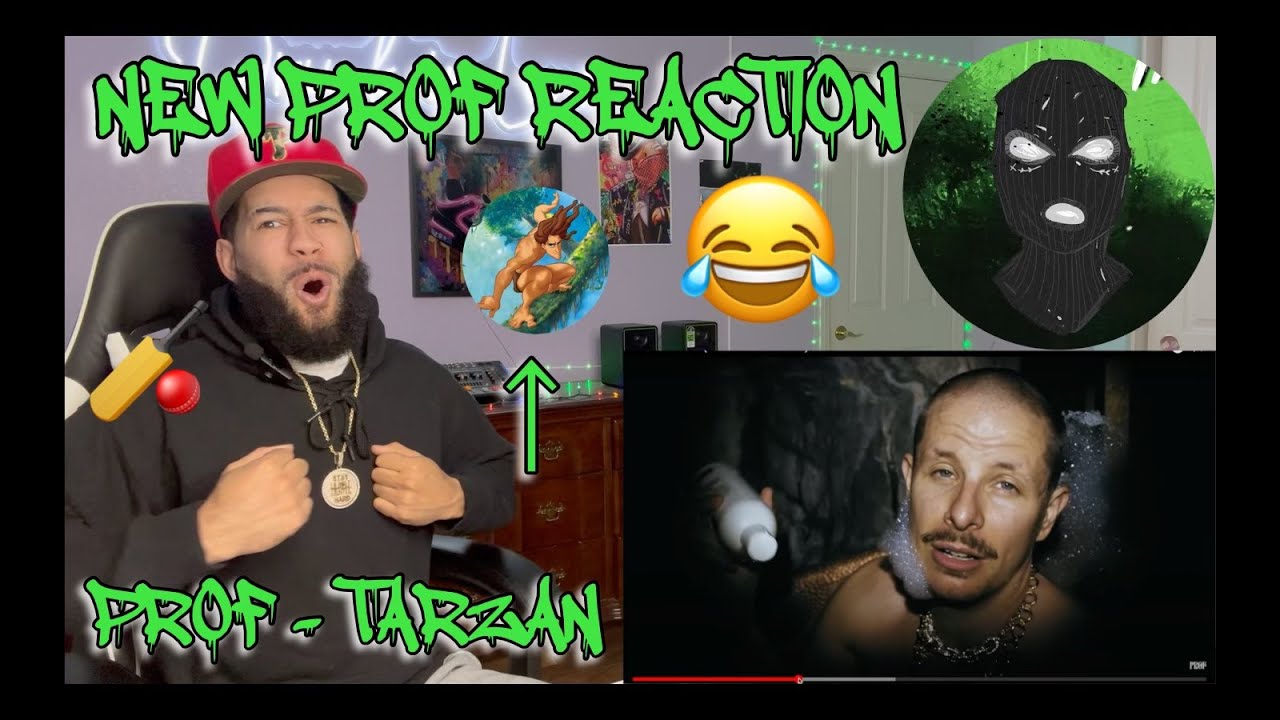 ONE OF MY FAVORITE PROF VIDEOS! | PROF - Tarzan (Official Music Video) [REACTION!!!] #prof #rap