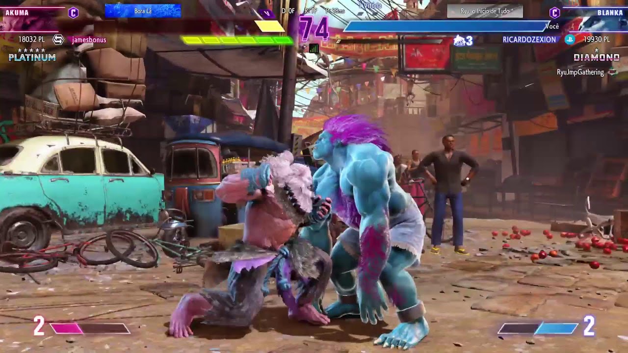 Street Fighter 6 BLANKA partidas de Rank #05