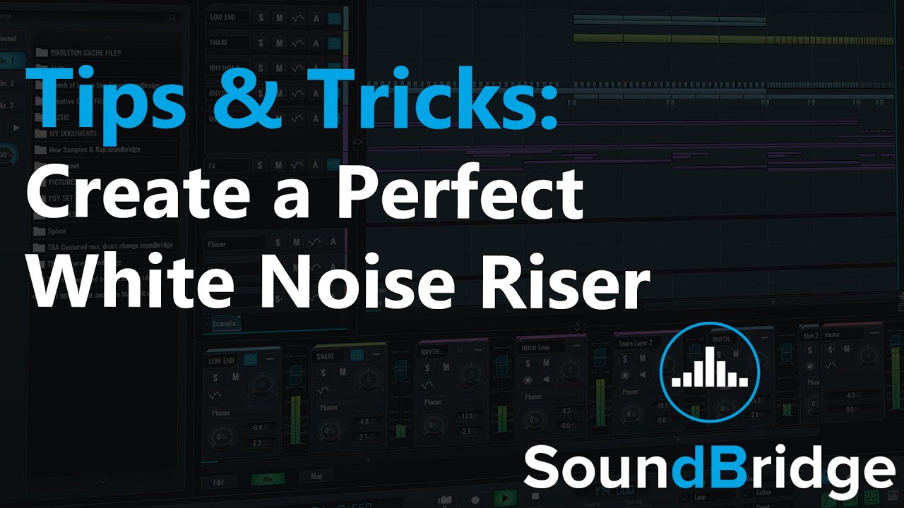 How to Create a Perfect White Noise Riser