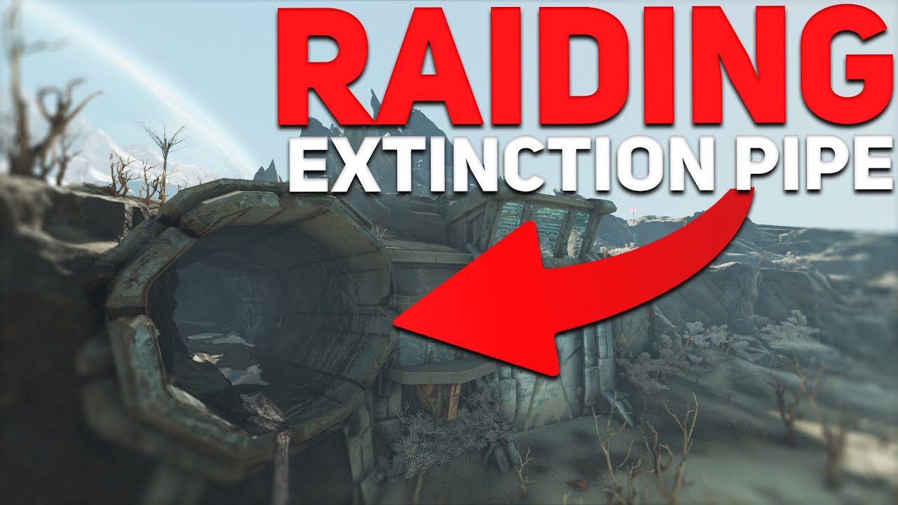 Online Raiding The Extinction Pipe - ARK PvP