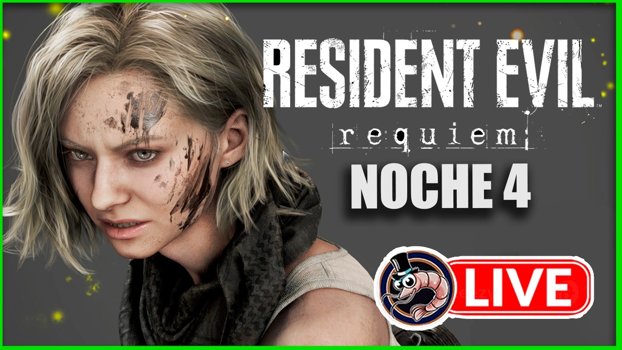 Observando el Bulto de Leon / RESIDENT EVIL REQUIEM DIA 4
