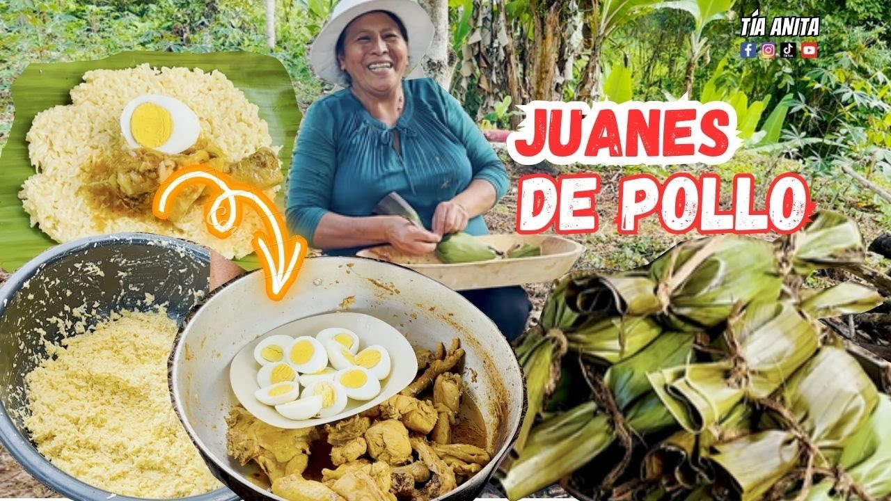 Fácil y sabrosos JUANES  DE POLLO😋 | Tía Anita