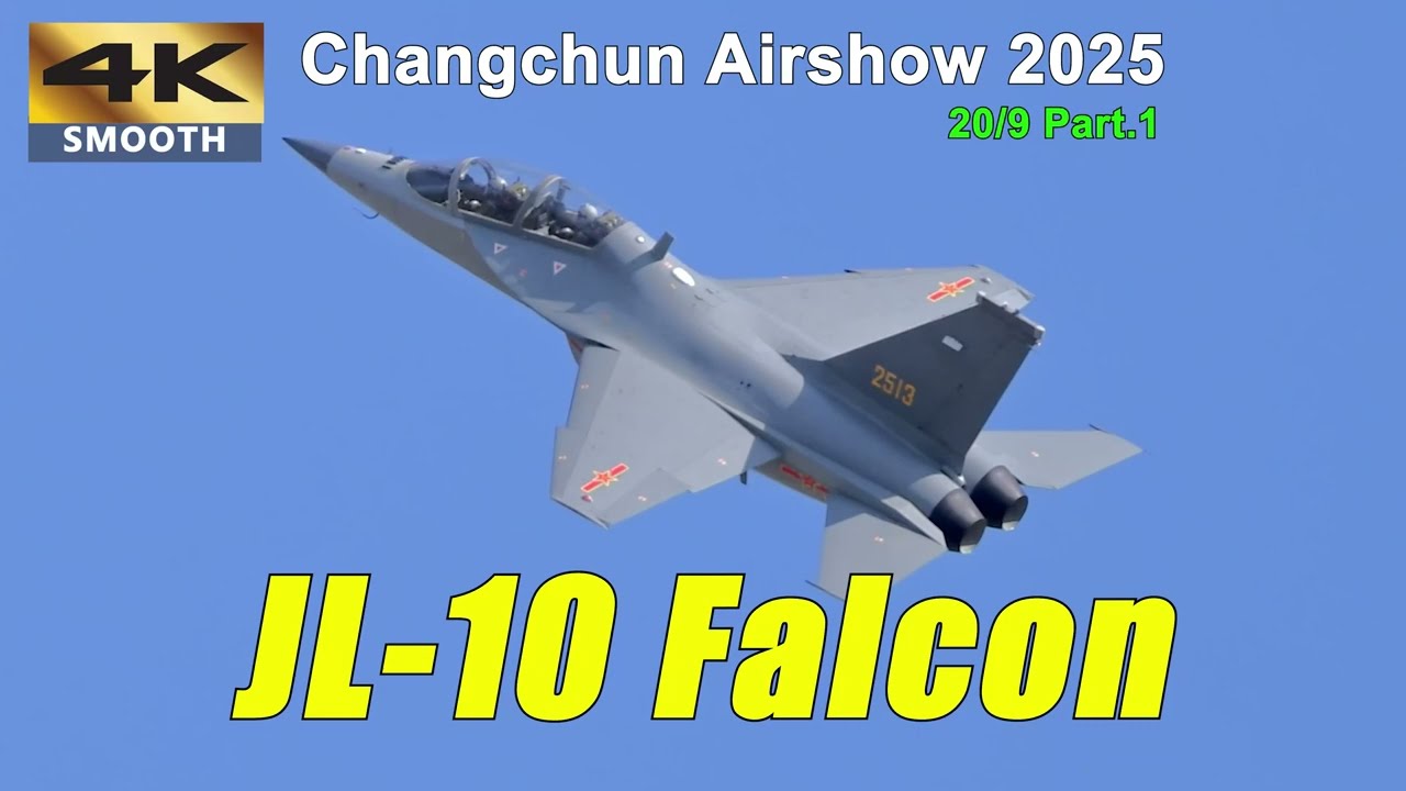 Best jet trainer in the Eastern Hemisphere | Chinese JL-10 Falcon @ Changchun Airshow 20/9/25 Part.1