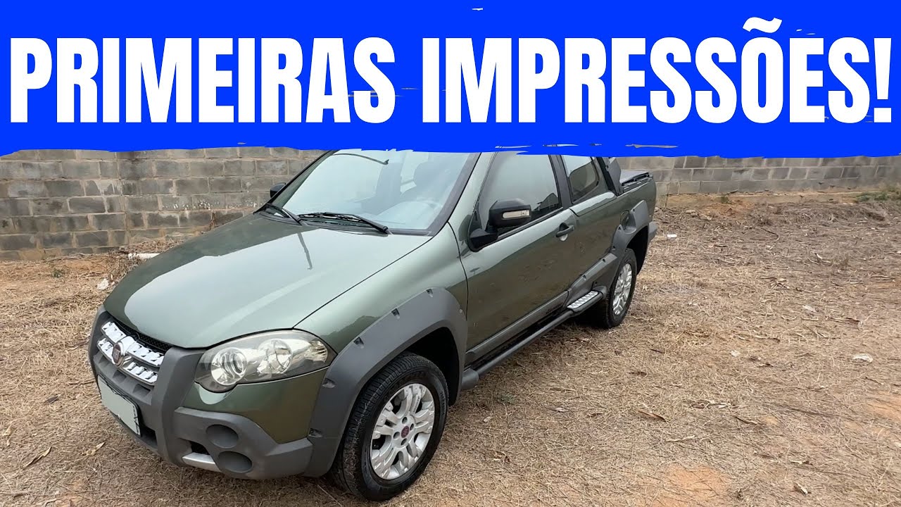 FIAT STRADA ADVENTURE LOCKER CABINE DUPLA 1.8 FLEX 2010! UMA DAS PICAPES MAIS DESEJADAS!