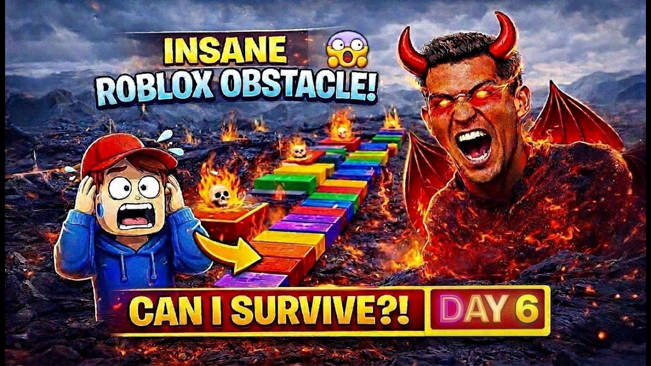 ESCAPE FROM 67 RONALDO  - ROBLOX LIVE - DAY 6 😱