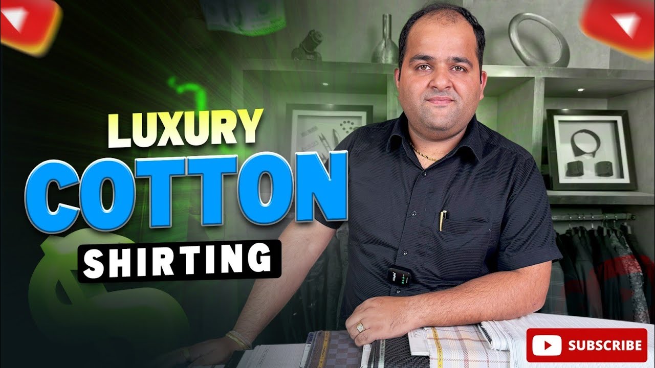 Top 10 Luxury Cotton Shirting Fabrics for Men | World's Best Office Wear Fabrics Collection