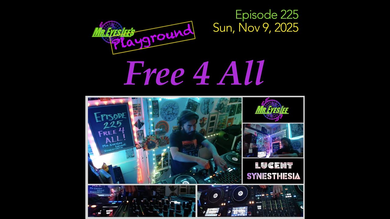 Playground Episode 225 - Free 4 All - Nov 9, 2025 #dnb #liquiddnb #rollers #jungle #neurofunk