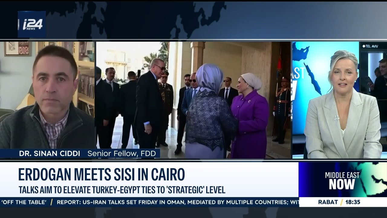 Sinan Ciddi on Erdogan meeting with Sisi in Cairo – i24 News