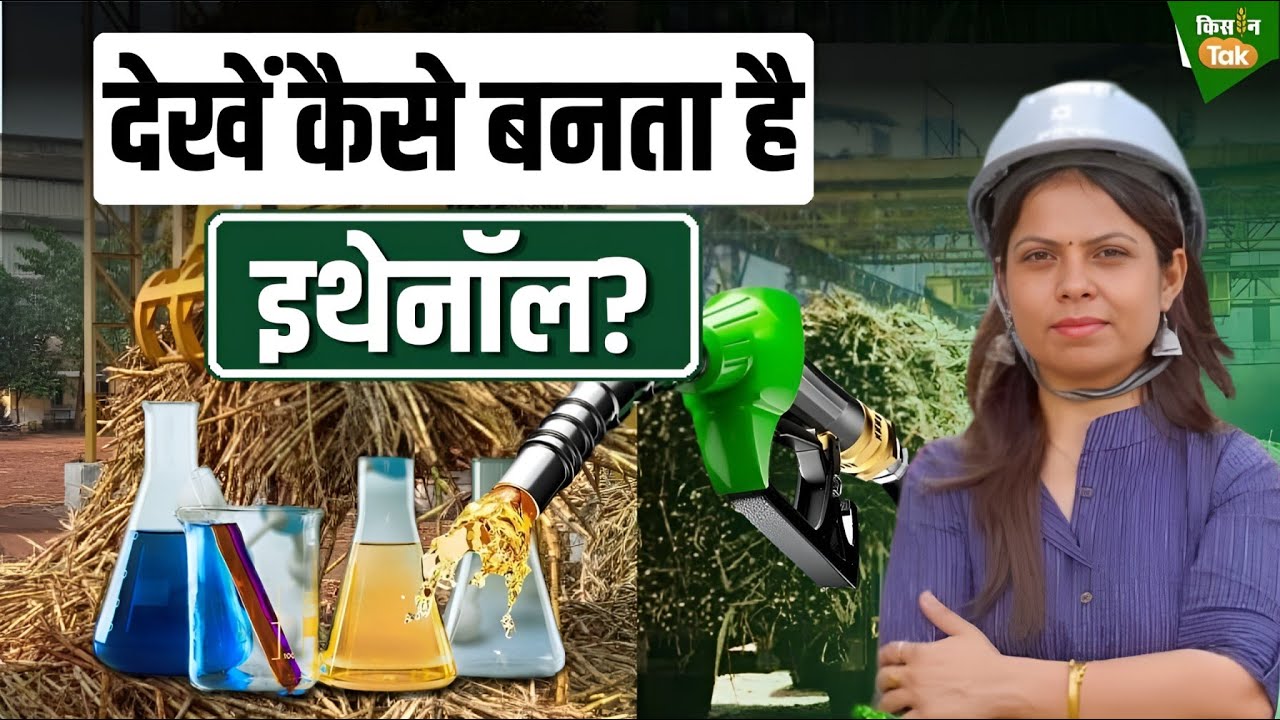 Ethanol Making Process: गन्ने से इथेनॉल बनने की पूरी प्रोसेस ये रही | Sugarcane | kisan Tak