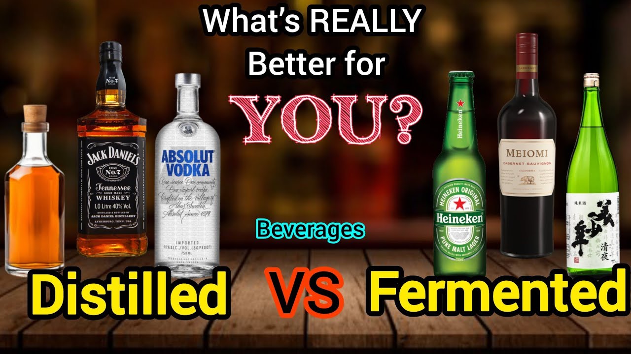Fermented vs Distilled Drinks &ndash; What You Should Know!