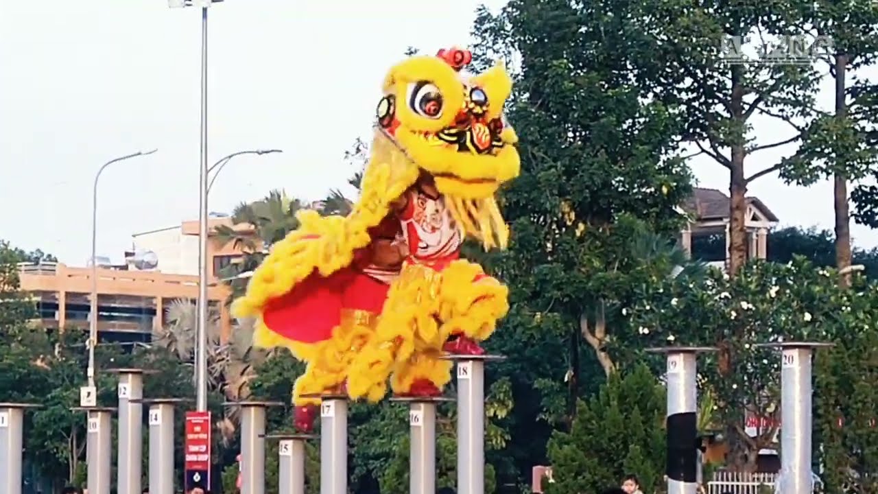 MÚA LÂN Giải Lân Sư Rồng TP Dĩ An Bình Dương 2023, Lsr Hồng Nghệ