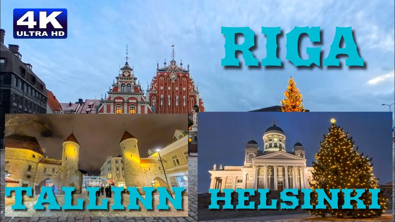 Capodanno 2025/2026  Riga  Tallinn  Helsinki