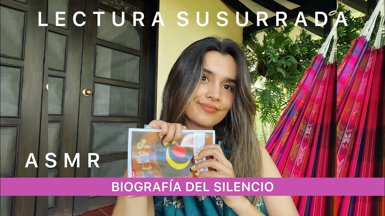 ASMR en español: Lectura susurrada #asmr #susurros #asmrenespañol