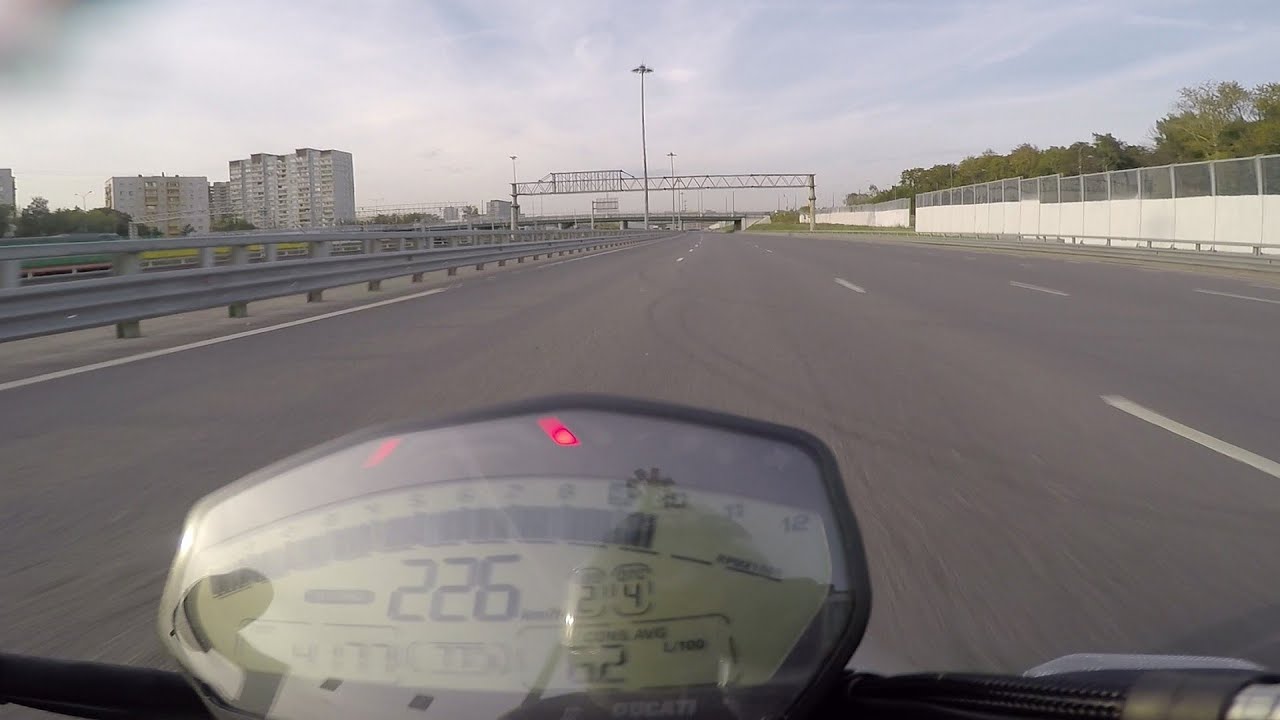Максималка Ducati Monster 821 - Top Speed of the new Monster