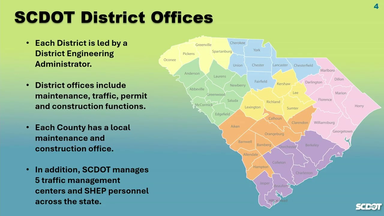 Education and Public Works Committee -- SC DOT Modernization Ad Hoc Organizational Review Subco