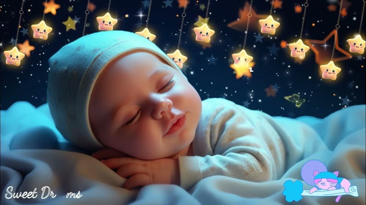 Baby Sleep Music 💖 Instant Gentle Sleep in 3 Minutes 🌙 Baby Drift to Sleep 🎶 Mozart & Brahms Lullaby