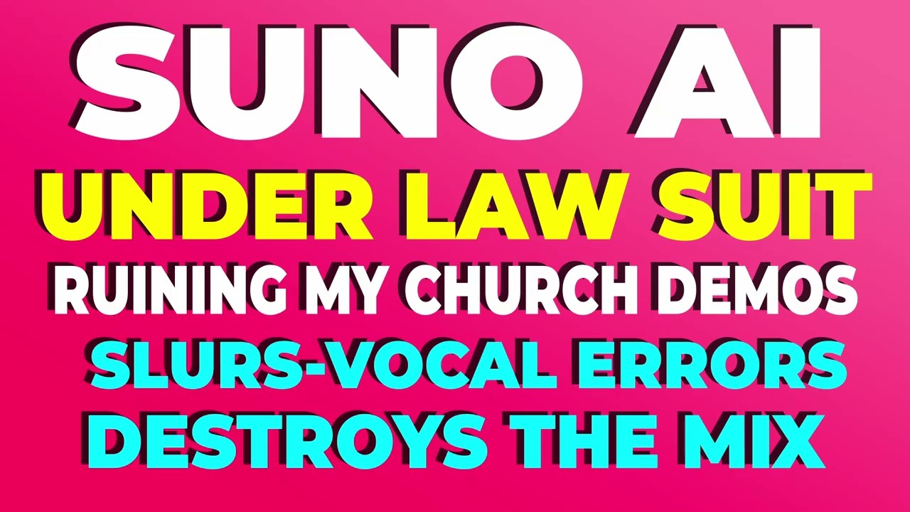 SUNO AI 5.0 RUINING MY CHURCH DEMOS
