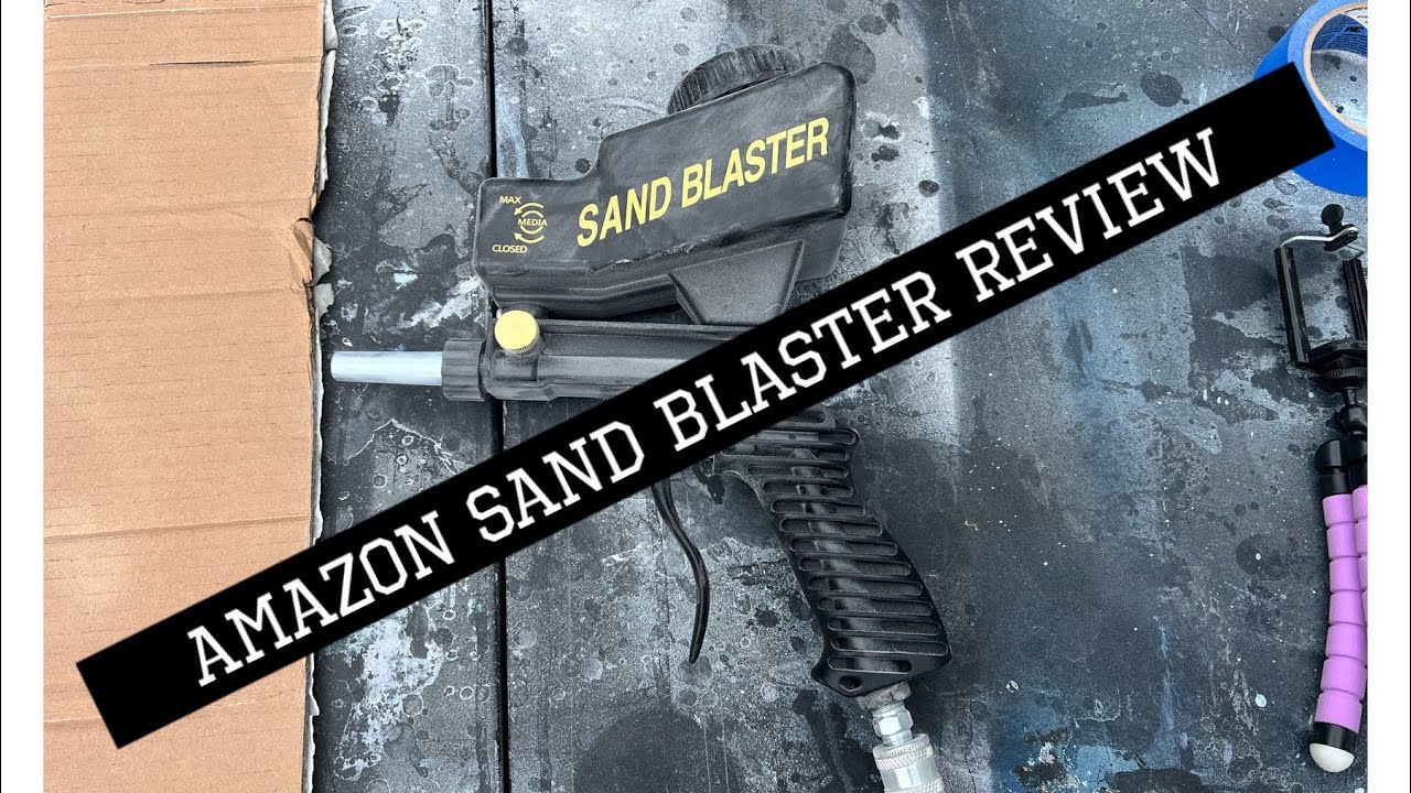 Amazon Sand Blaster Review #amazon #sandblast #mediablasting