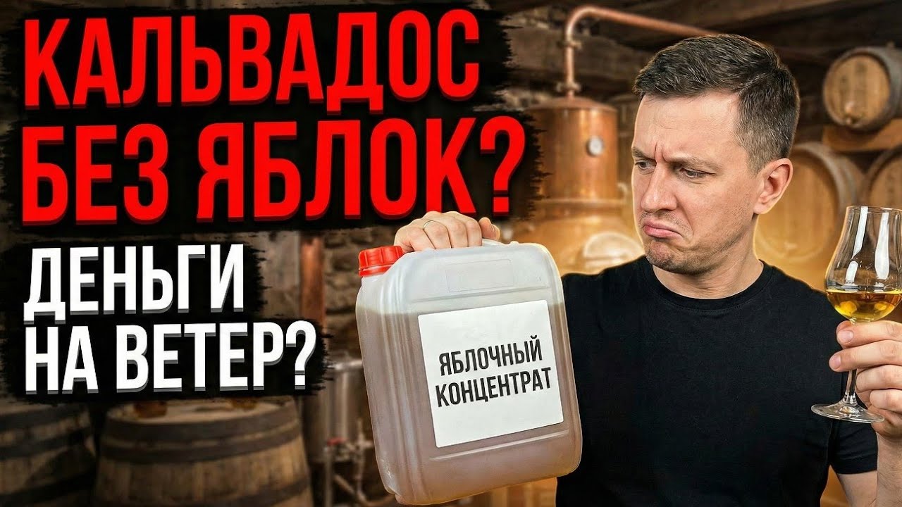 Сибирский Кальвадос: Как сделать бренди без соковыжималки?