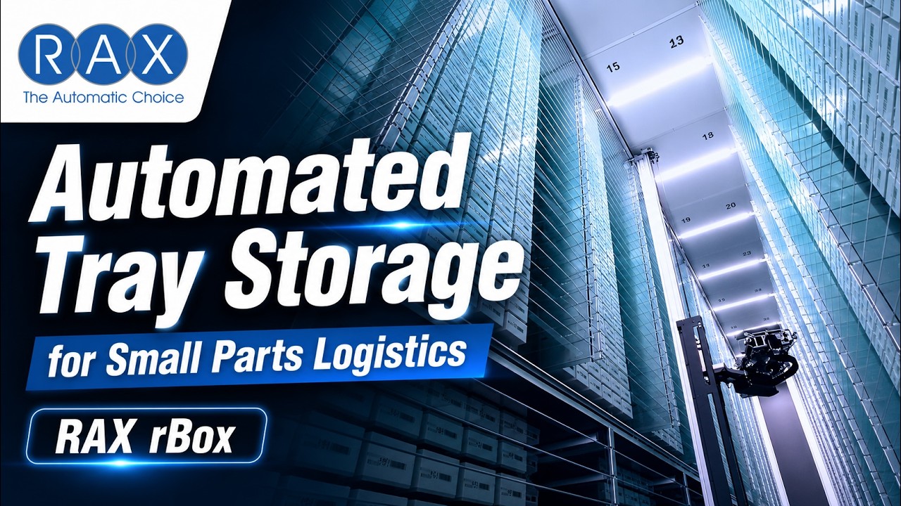 RAX SOLUTIONS – Automated Tray Storage for Small Parts Logistics