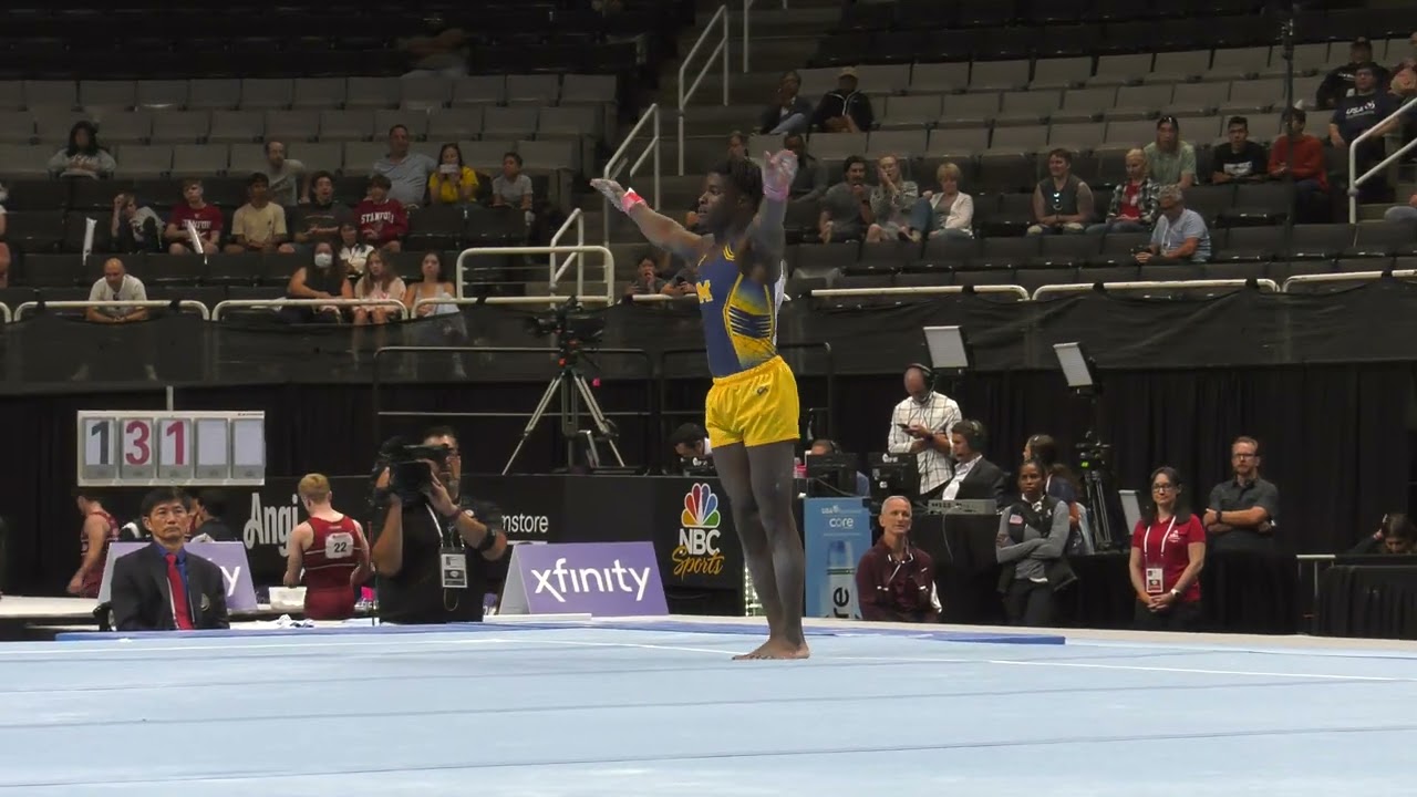 Fred Richard  - Floor Exercise  - 2023 Xfinity U.S.  Championships -  Senior Men Day 2