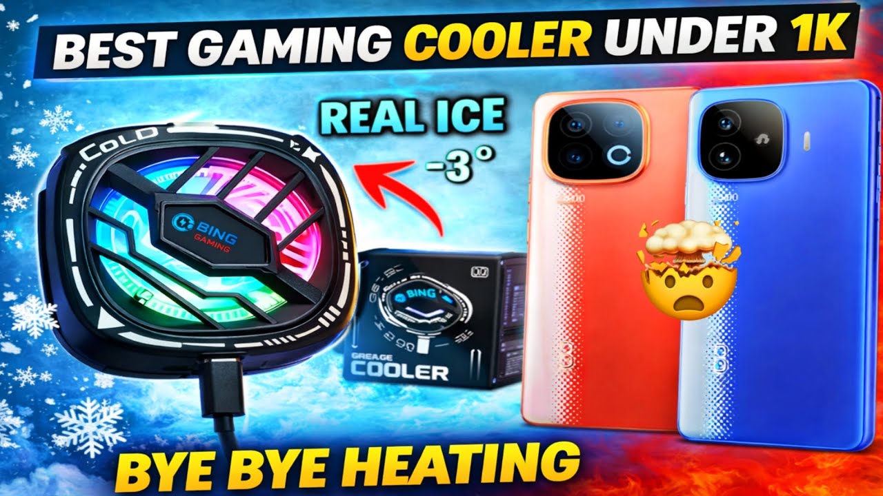 BEST Gaming Cooler Under ₹800 ❄️ | Just ₹799 from Amazon 🔥 | Bye Bye Heating 😍