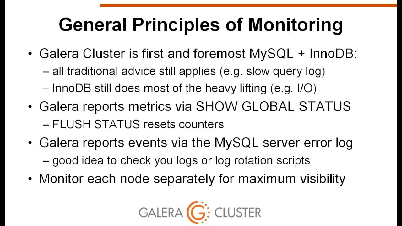Galera Cluster Best Practices for DBAs and DevOps part 1