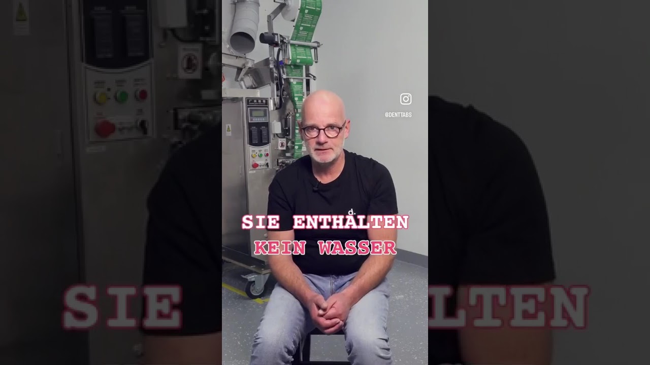 Warum sind Denttabs in Tablettenform? | Denttabs