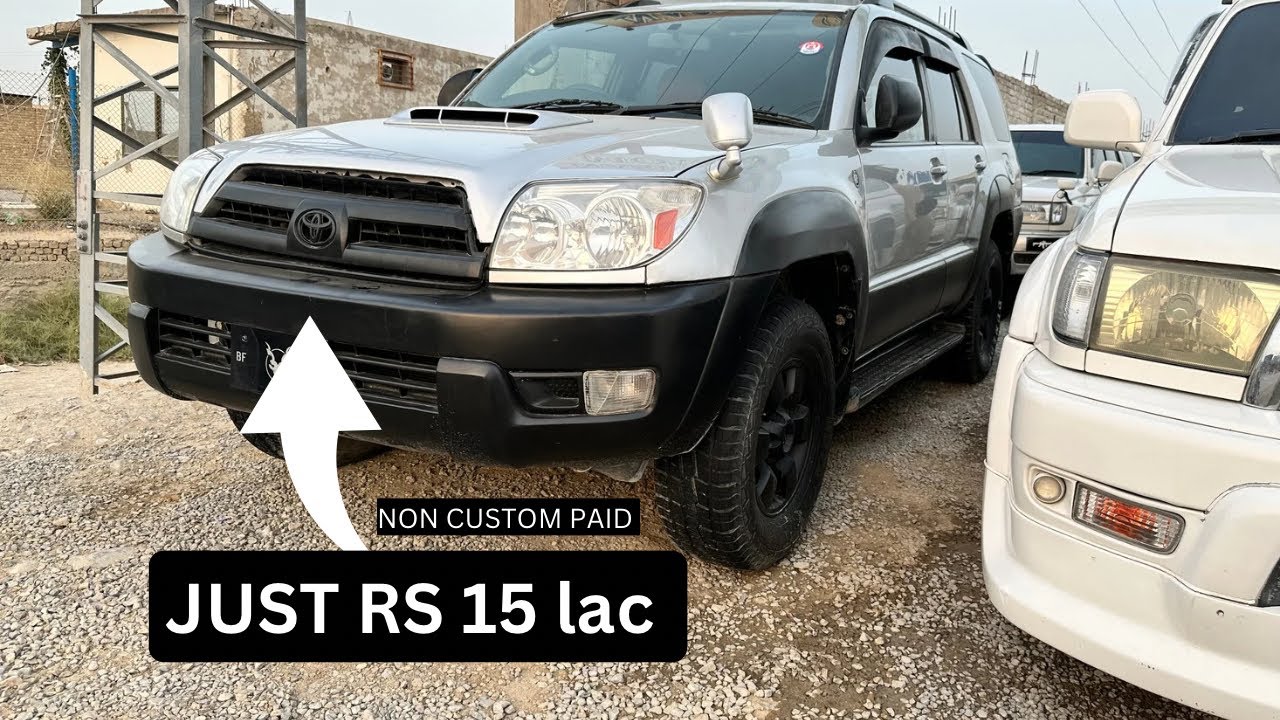 TOYOTA 4RUNNER  surf  2.7  just Rs 15 lac in Quetta NCP