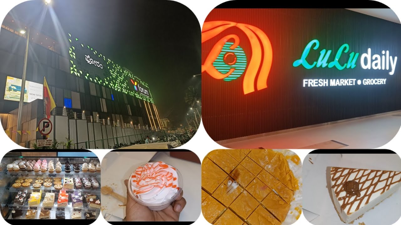 Visiting new forum Mall and tasting amazing food in Lulu hypermarket in Konankunte cross