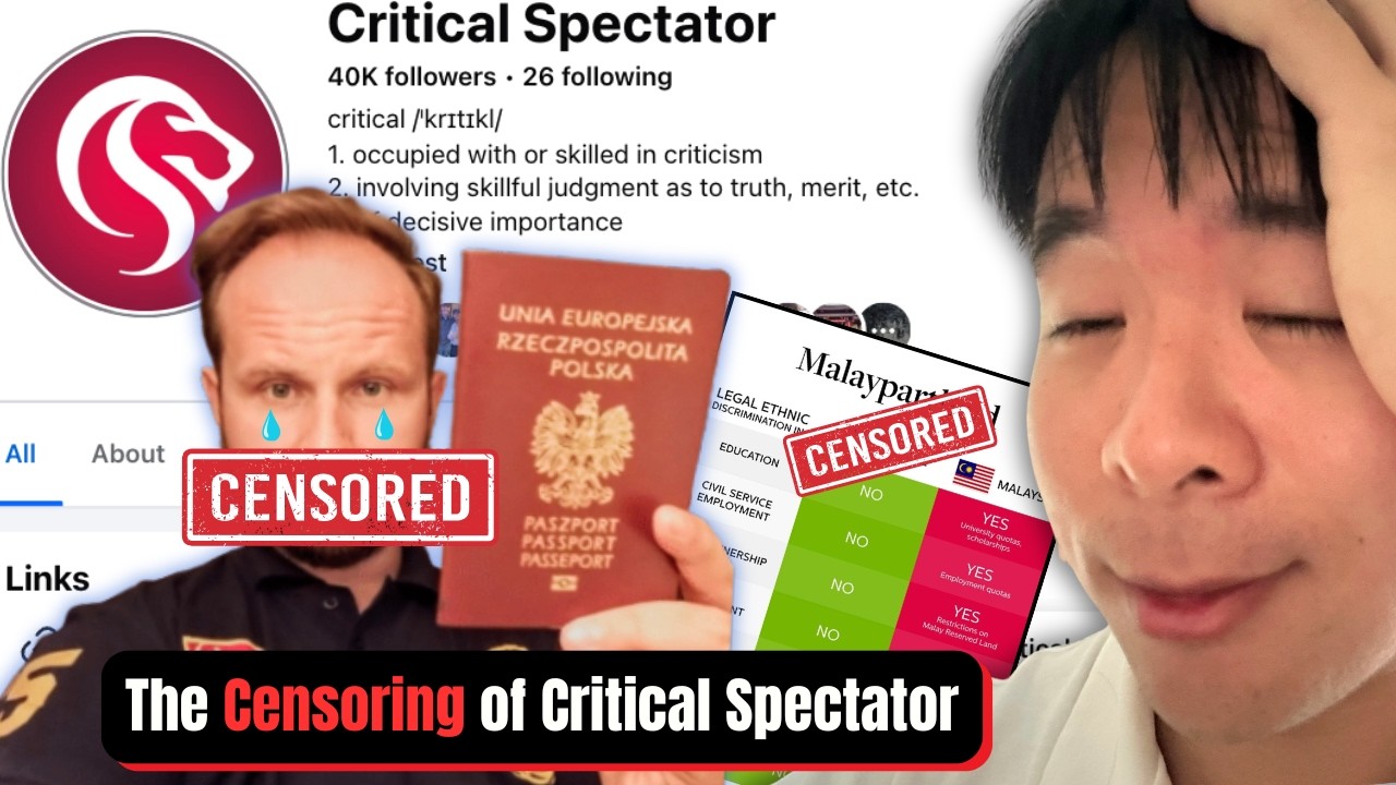Critical Spectator is getting CENSORED