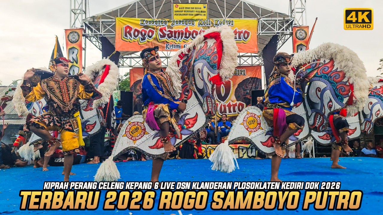 TERBARU❗2026 Jaranan Rogo Samboyo Putro Kepang Celeng Klanderan Plosoklaten