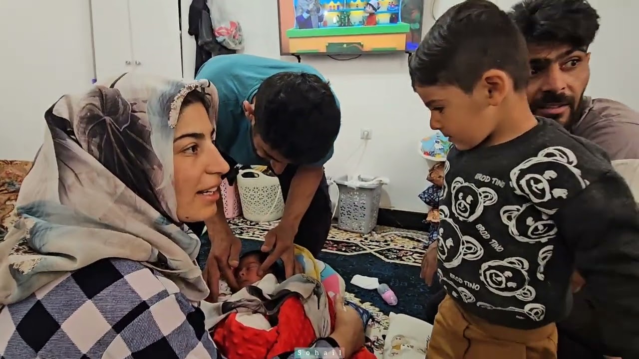 A Pleasant Day: Meeting Saleh&rsquo;s New Baby & Building the Kitchen at Saleh & Sadri&rsquo;s Home