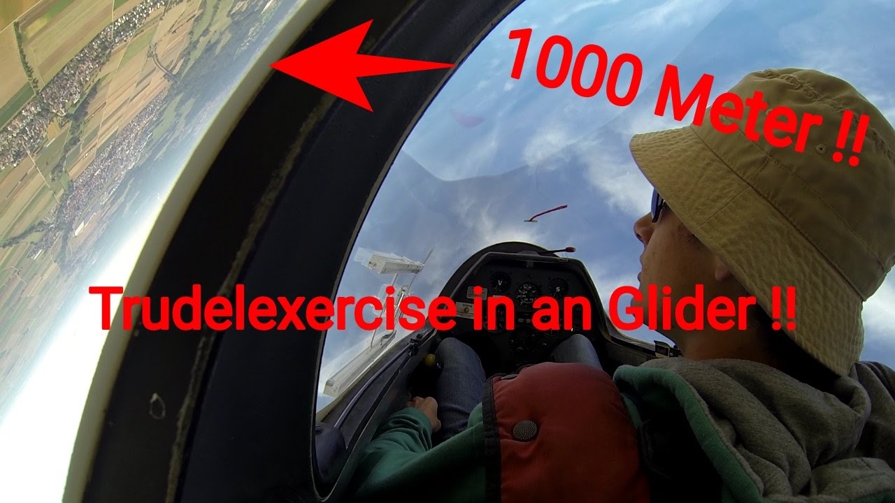 Epic Trudelexercise with a Glider [1000m in the Sky with Looping!!]