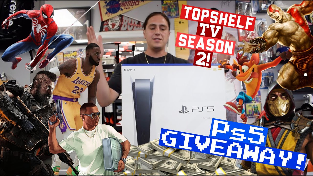TOPSHELF TV SEASON 2 PREMIERE EPISODE 1! 25K SUBSCRIBER PLAYSTATION 5 GIVEAWAY!!