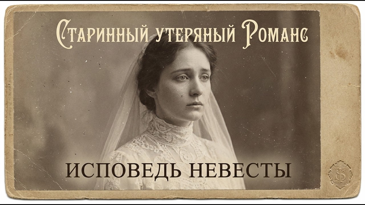 Горькая тайна СТАРИННЫЙ УТЕРЯНЫЙ РОМАНС Я клялась нелюбимому Запретная исповедь из старой пластинки