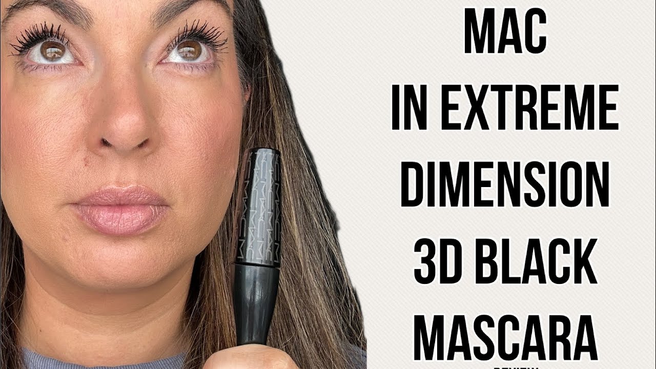 MAC In Extreme Dimension 3D Black Lash Mascara | Review, Tutorial & First Impressions