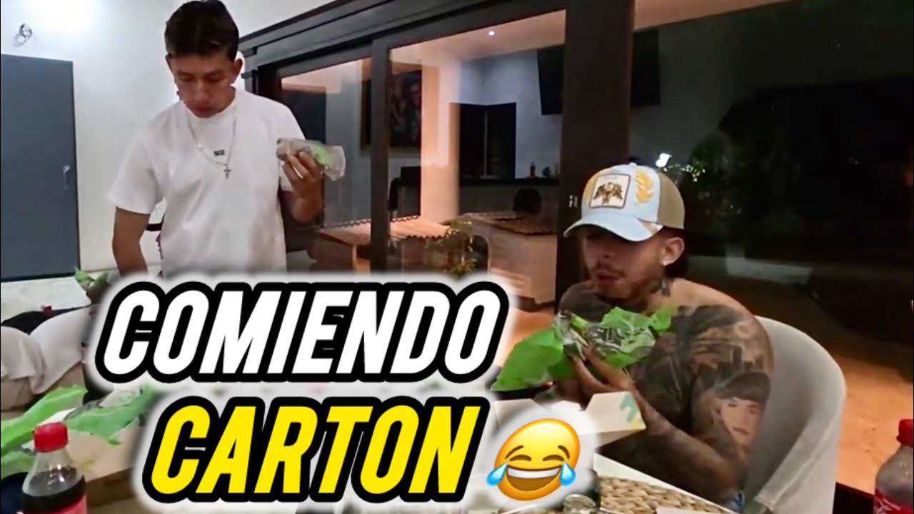 CHANTY COMIENDO CON WESTCOL Y LA GANGA