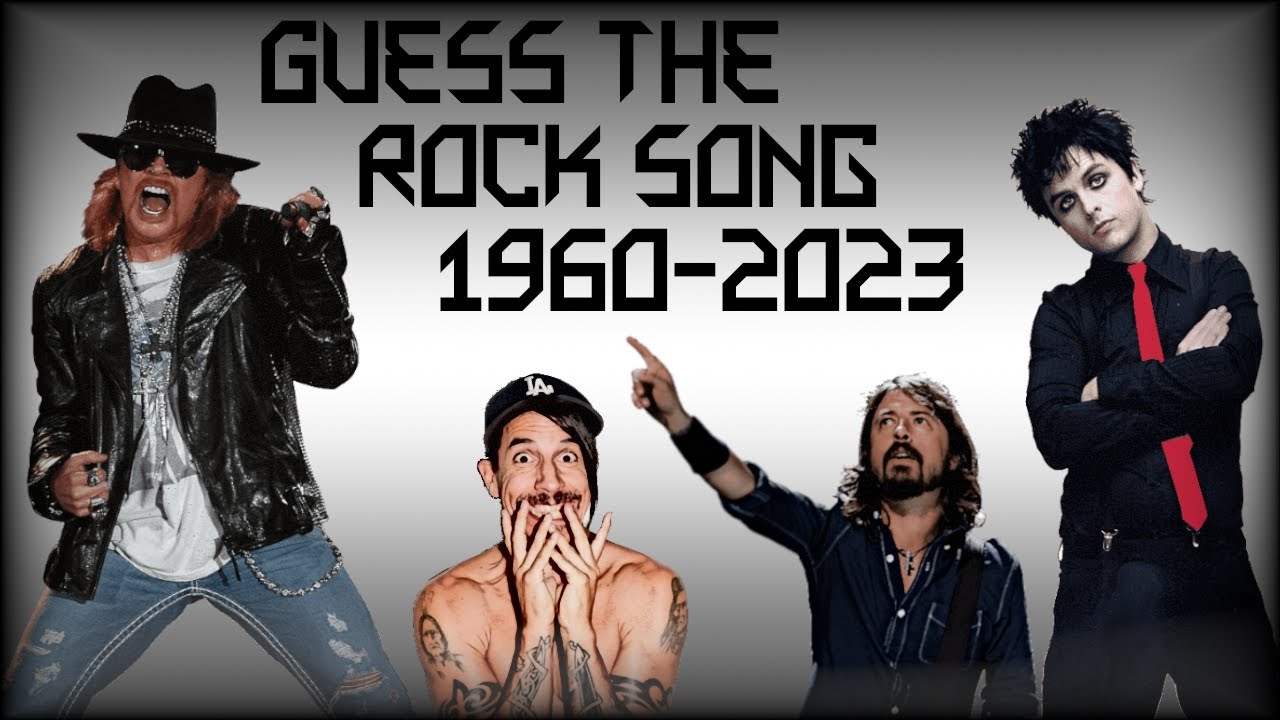 Guess the Rock Song From Each Year (1960-NOW) | Music Quiz