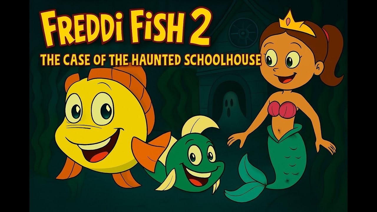Belladonna Plays: Freddi Fish 2 The Case of the Haunted Schoolhouse #2