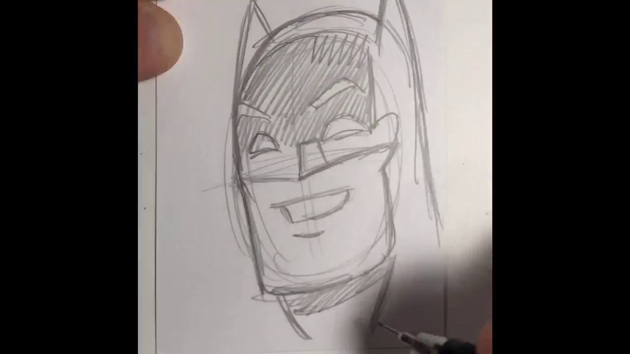 How to Draw a 1950's Dick Sprang style Batman by Fernando Ruiz