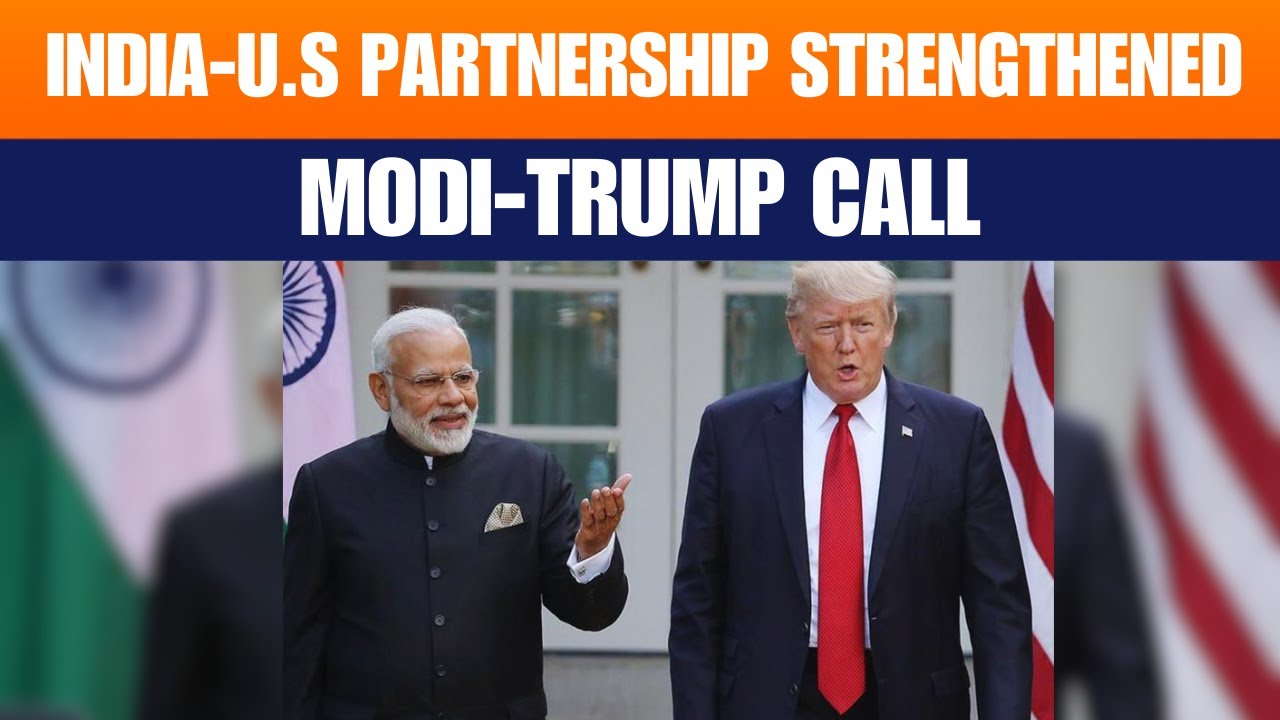 PM Modi Holds Phone Talks with Trump on India-U.S Global Strategic Partnership | News9live