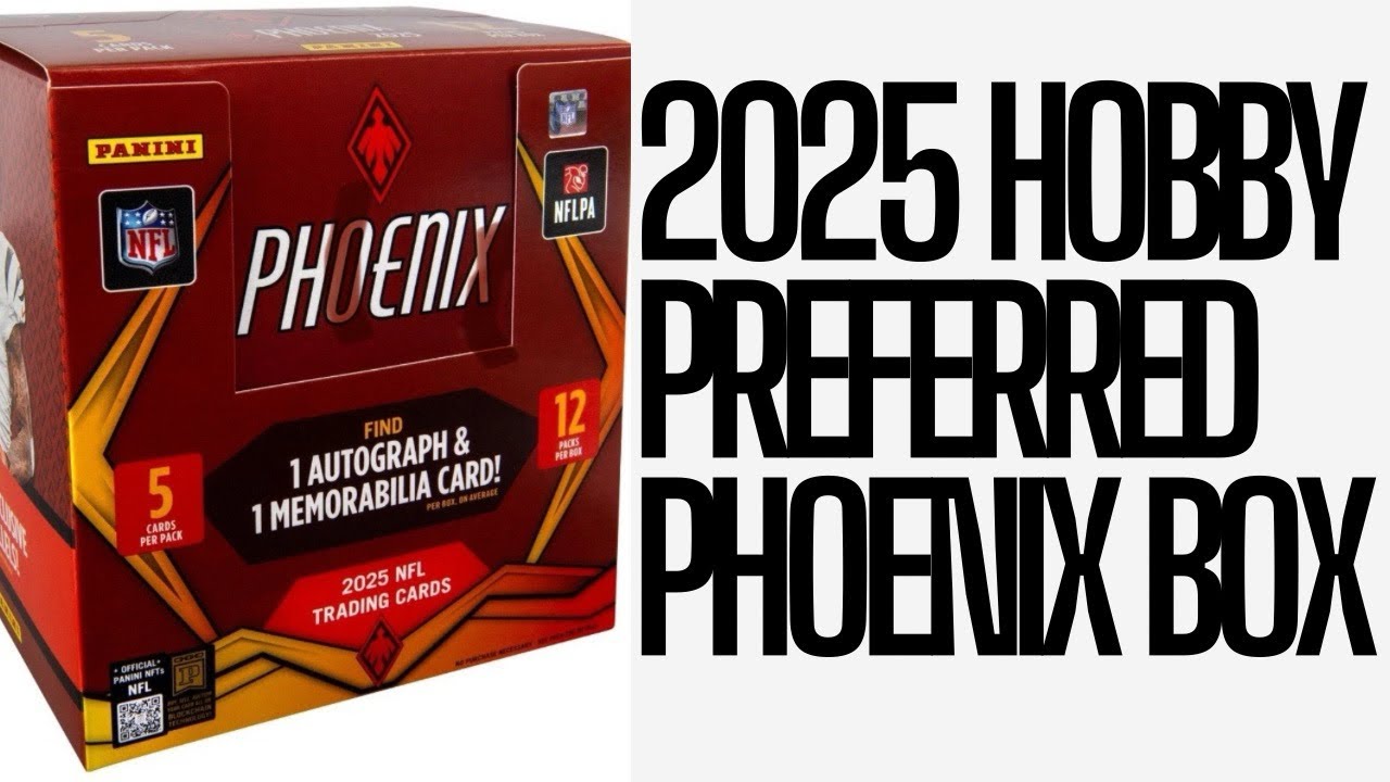 2025 Hobby Preferred Phoenix Box.. Is 3rd  Box A Charm?? 😮🏈🔥