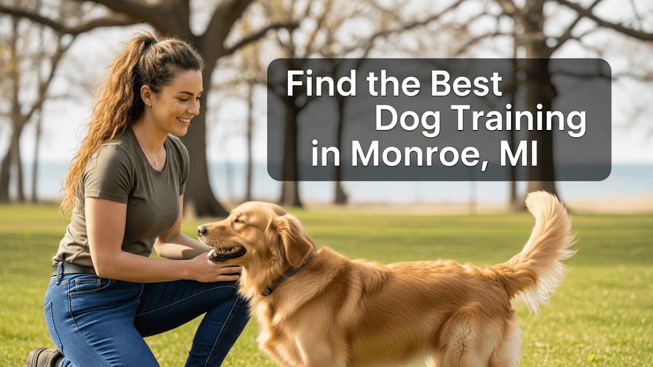 Find the Best Dog Training in Monroe Michigan