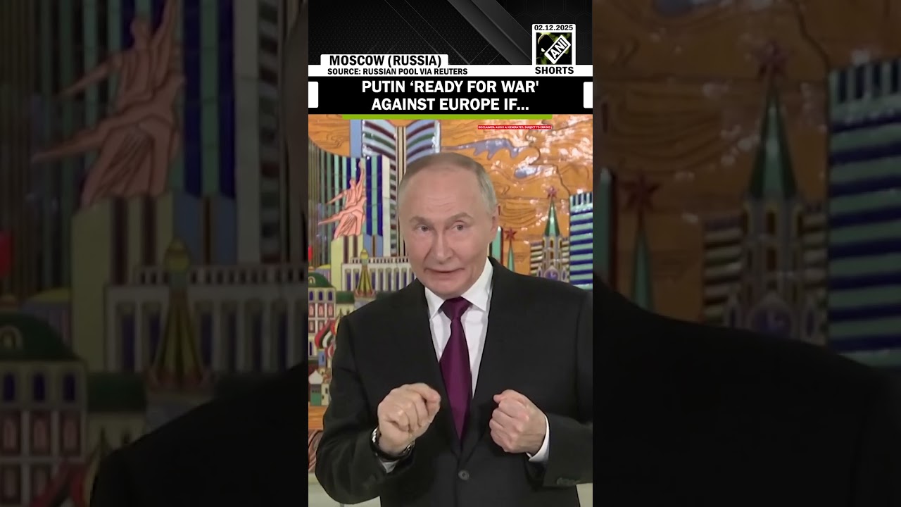 &lsquo;Russia is Ready for war&rsquo;: Putin&rsquo;s direct Message to western countries