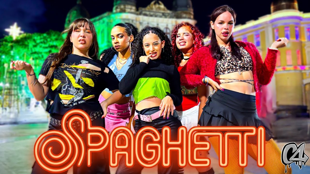 [KPOP IN PUBLIC - BRAZIL] LE SSERAFIM (르라핌) 'SPAGUETTI' - COVER BY CR4ZY 🍝