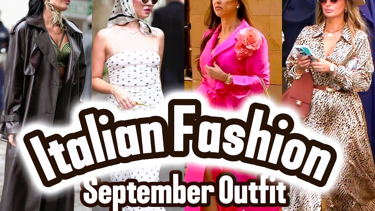 Fall 2025 Milan Street Style Chic Italian You NEED to See!!! 