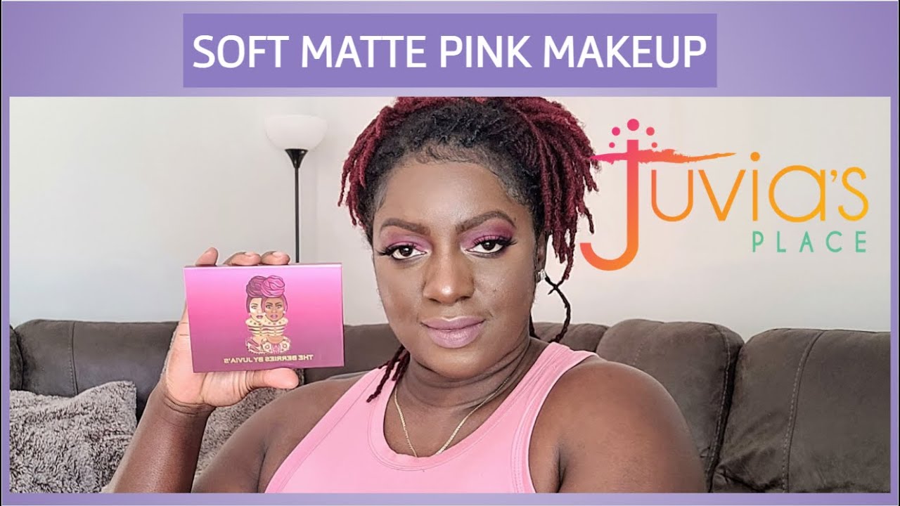 Tutoriel maquillage JUVIAS PLACE The Berries | Soft glam matte pink vday makeup