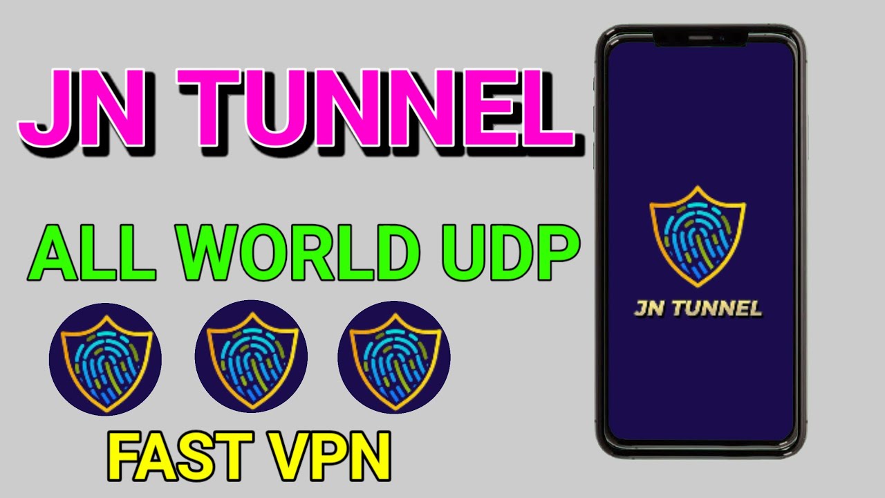 How to setup JN Tunnel with all world fast udp settings for fast and secure online browsing 